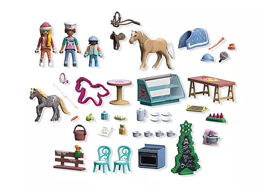 Playmobil 71952 Advent Calendar: Christmas Baking at the Rider Café