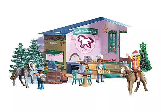 Playmobil 71952 Advent Calendar: Christmas Baking at the Rider Café
