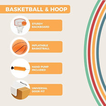 Mookie Mini Basketball & Hoop