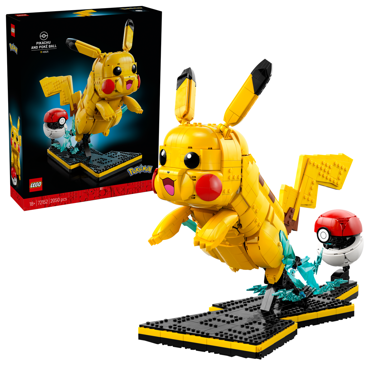 LEGO Pokémon 72152 Pikachu and Poké Ball