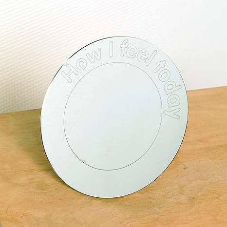 TickiT Message Mirror How I Feel Today