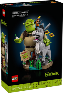 LEGO Shrek 72423 Shrek, Donkey & Puss in Boots