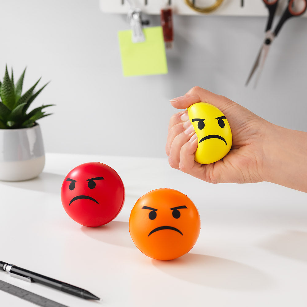 The Source Emoticon Set of 3 Stress Balls