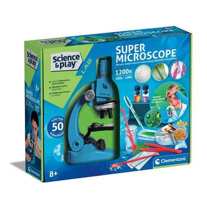 Clementoni  Super Microscope 1200x Window Box