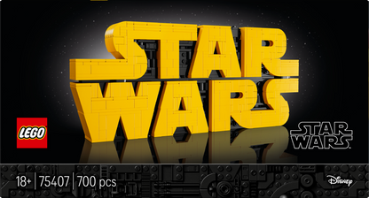 LEGO Star Wars TM 75407 Brick-Built Star Wars™ Logo