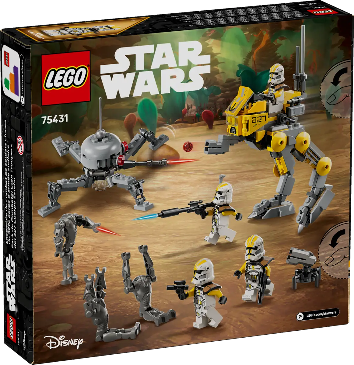 Lego  Star Wars 75431 327th Star Corps Clone Troopers™ Battle