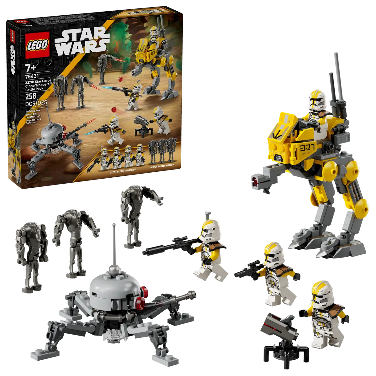 Lego  Star Wars 75431 327th Star Corps Clone Troopers™ Battle