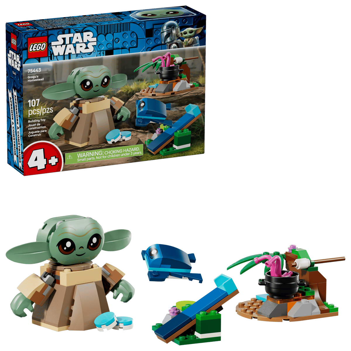 Lego Star Wars 75443 Grogus Homestead