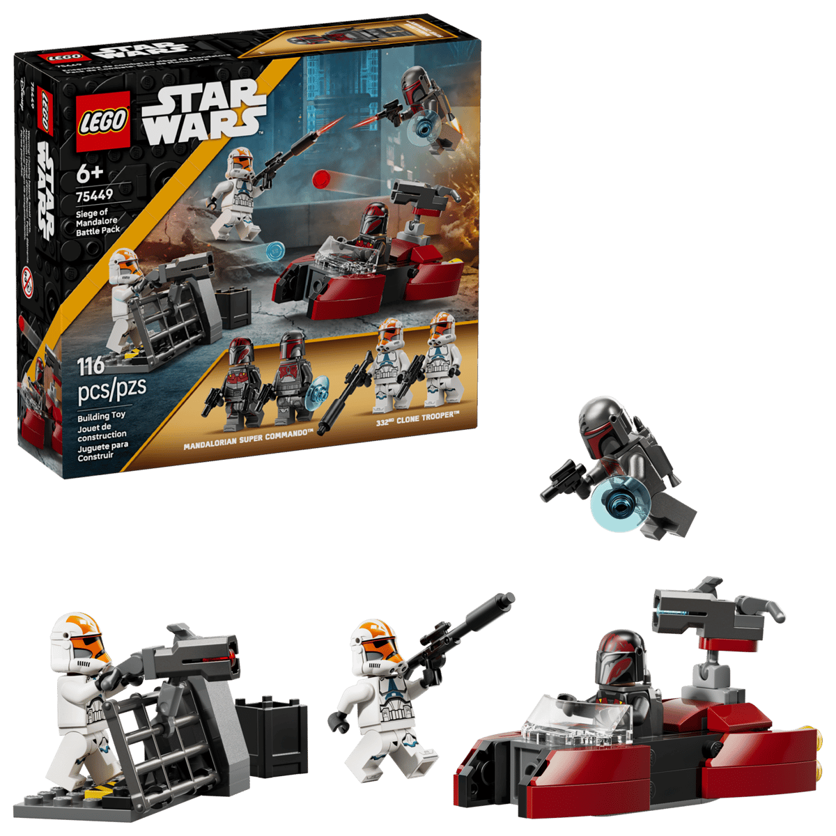 Lego Star Wars 75449 Siege of Mandalore Battle Pack