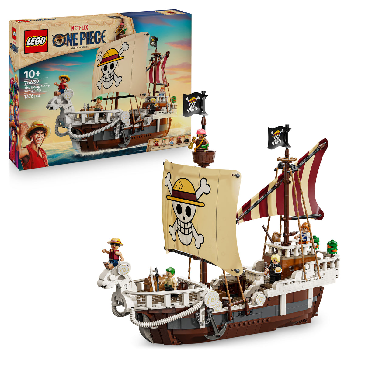 LEGO ONE PIECE 75639 The Going Merry Pirate Ship