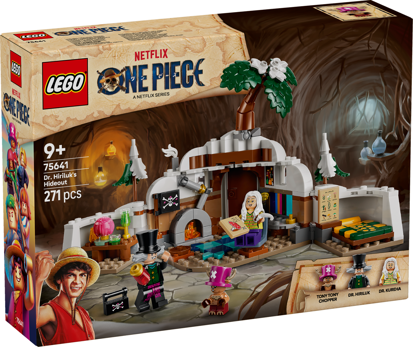LEGO ONE PIECE 75641 Dr. Hiriluk's Hideout