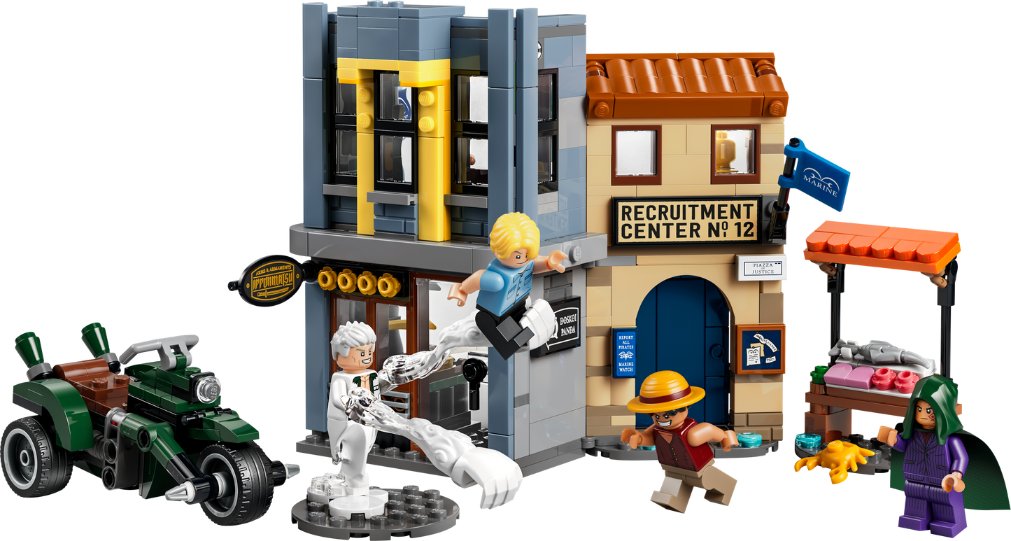 LEGO ONE PIECE 75642 Showdown with Captain Smoker