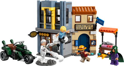 LEGO ONE PIECE 75642 Showdown with Captain Smoker