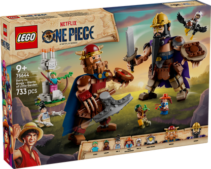 LEGO ONE PIECE 75644 Dorry vs. Brogy – Giants of Little Garden
