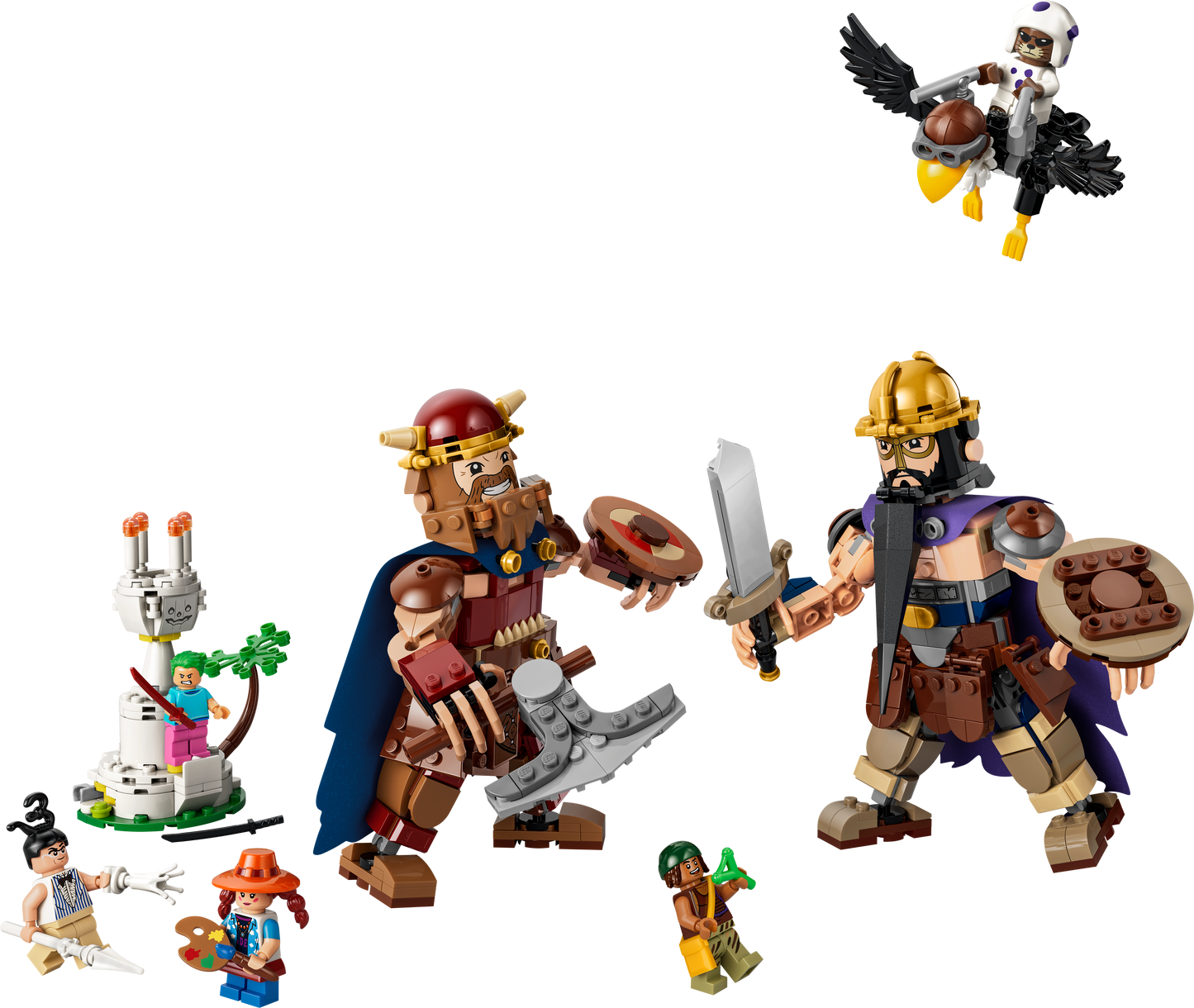 LEGO ONE PIECE 75644 Dorry vs. Brogy – Giants of Little Garden