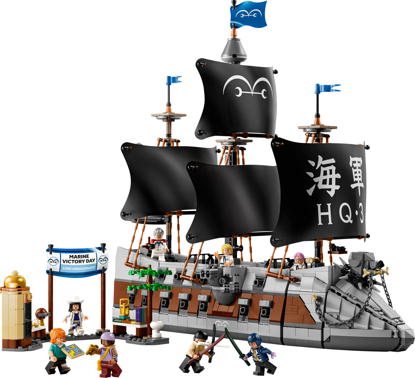 LEGO ONE PIECE 75646 Garp's Marine Battleship