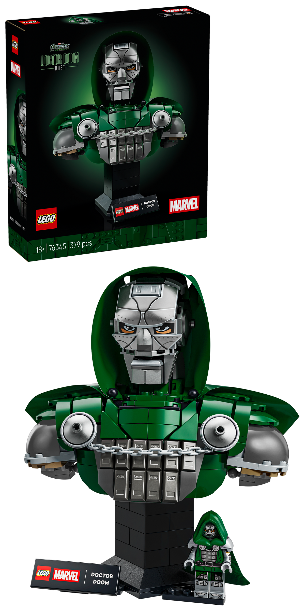 LEGO Super Heroes Marvel 76345 Doctor Doom Bust