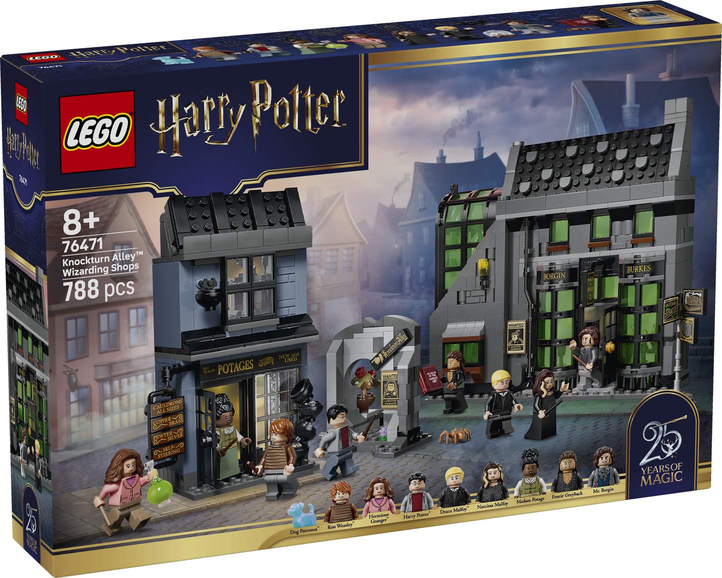 LEGO Harry Potter TM 76471 Knockturn Alley™ Wizarding Shops