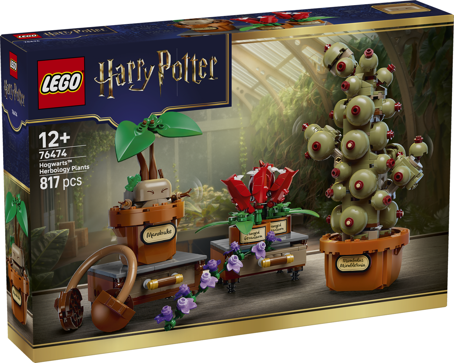 LEGO Harry Potter TM 76474 Hogwarts™ Herbology Plants
