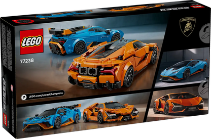 Lego Speed Champions 77238 Lamborghini Revuelto & Huracán STO