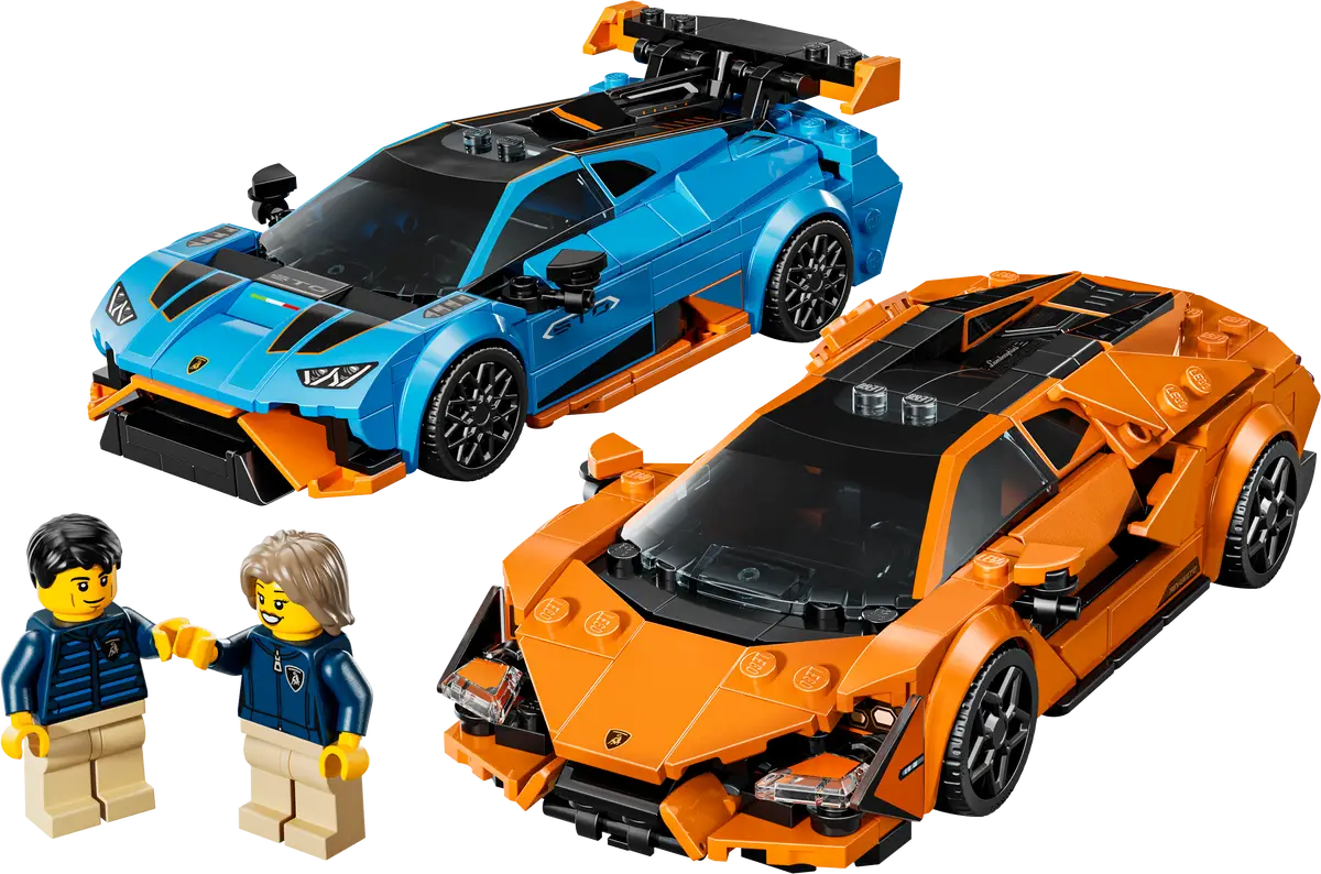 Lego Speed Champions 77238 Lamborghini Revuelto & Huracán STO