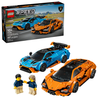 Lego Speed Champions 77238 Lamborghini Revuelto & Huracán STO