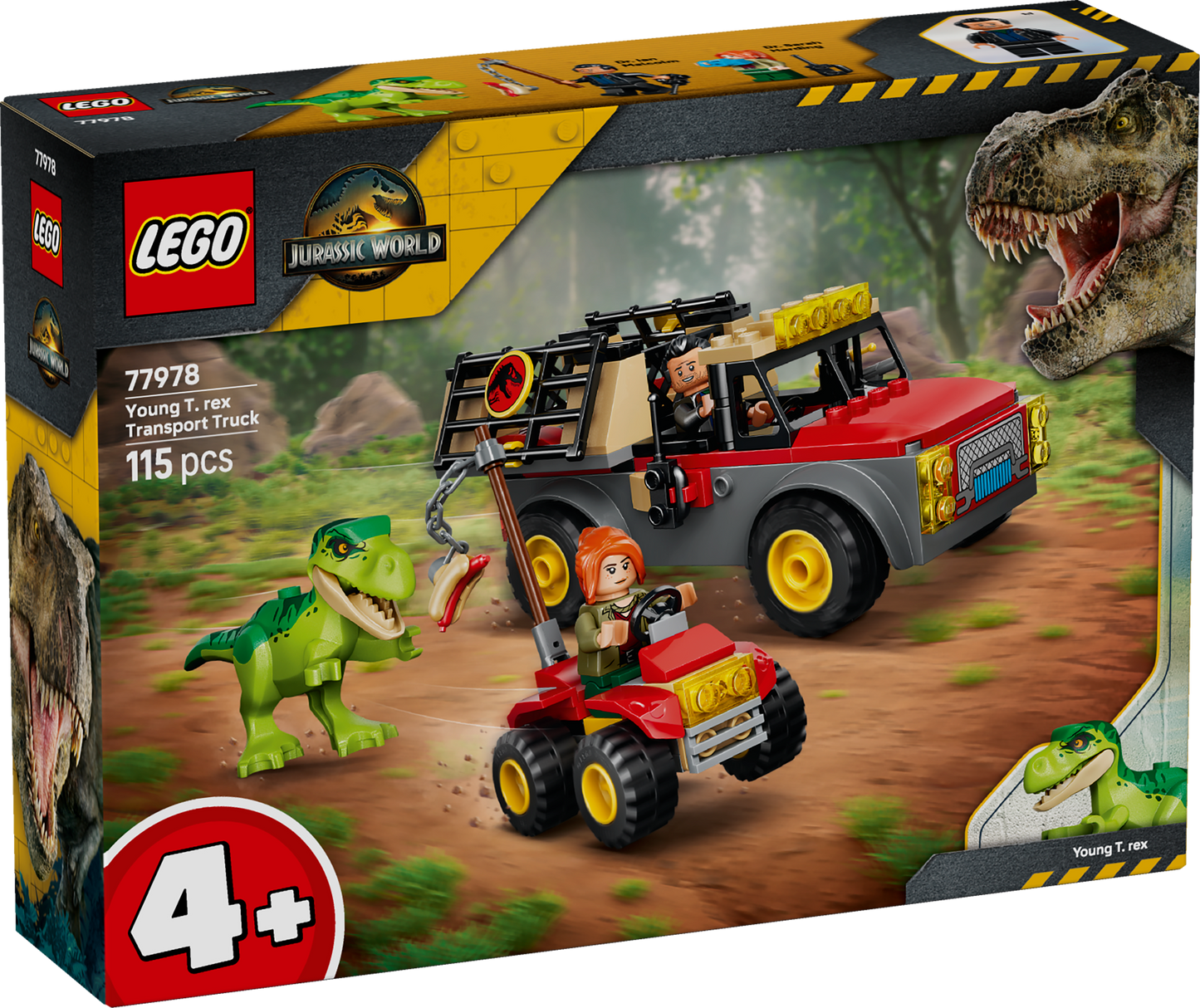 LEGO Jurassic World 77978 Young T. rex Transport Truck
