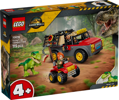 LEGO Jurassic World 77978 Young T. rex Transport Truck