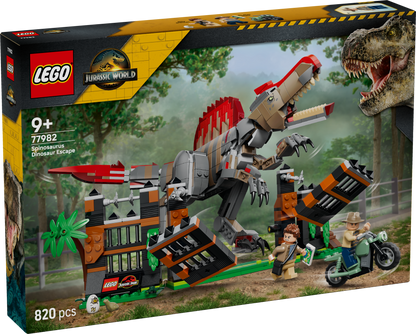 LEGO Jurassic World 77982 Spinosaurus Dinosaur Escape
