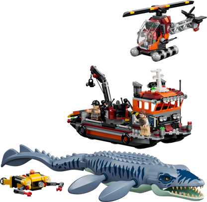LEGO Jurassic World 77983 Mosasaurus Dinosaur Boat Attack