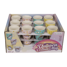 Out Of The Blue Porcelain Mug Comic Unicorn Asst