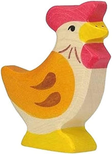 Holztiger Hen, Standing