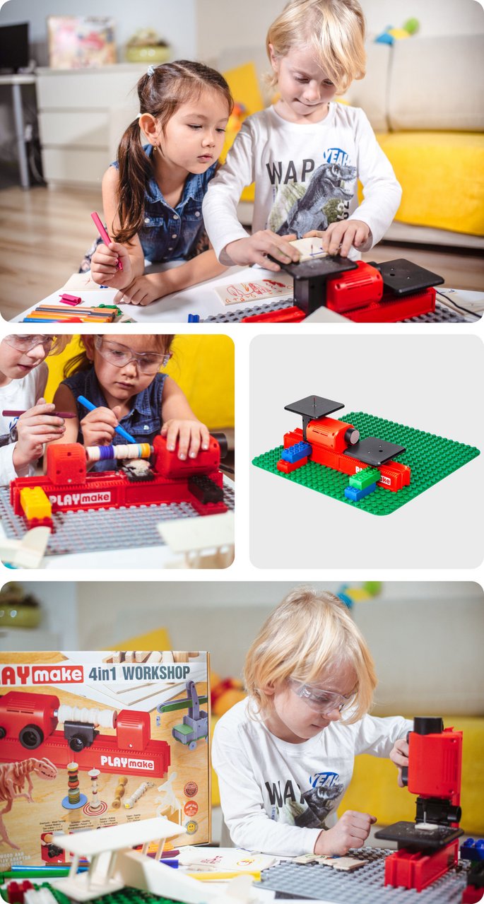 The Cool Tool Playmake 4 in 1 Workshop
