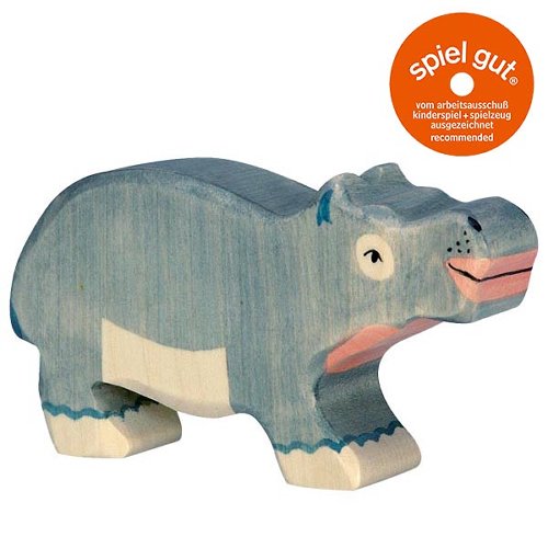 Holztiger Hippopotamus, Small