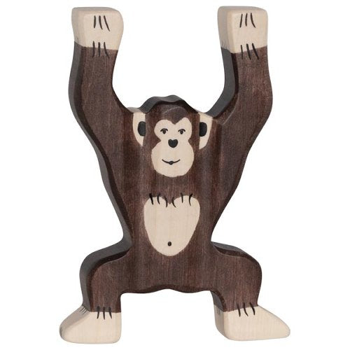 Holztiger Chimpanzee, Upright
