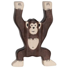 Holztiger Chimpanzee, Upright
