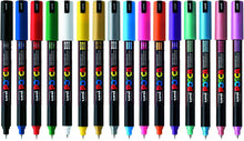 Posca Pc-1Mr Set 16 Colours Ultra Fine