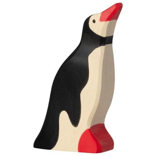 Holztiger Penguin, Head Raised