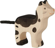 Holztiger Cat, Small, Black/White
