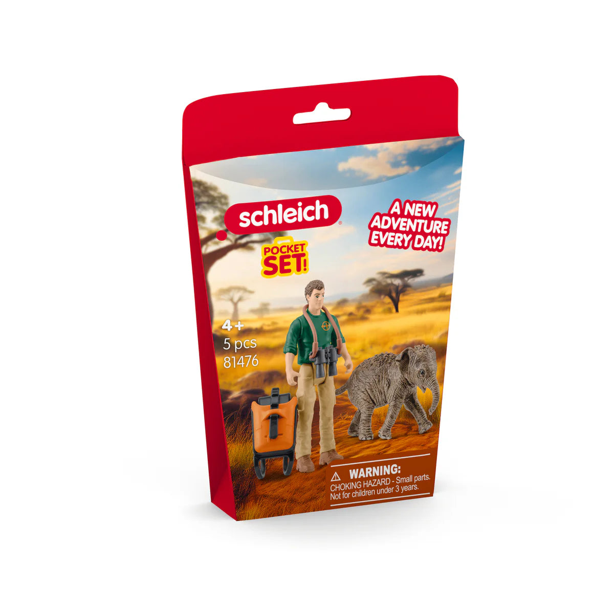 Schleich Pocket Sets: Researcher on Excursion