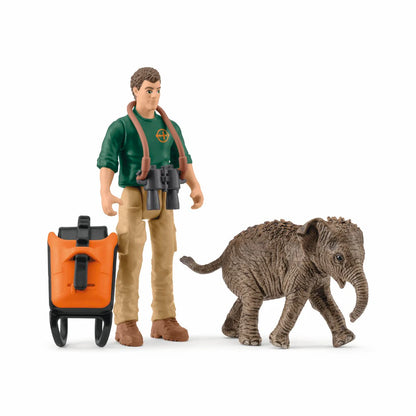 Schleich Pocket Sets: Researcher on Excursion