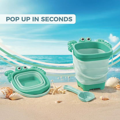 Mookie Collapsible Beach Bucket Set 3 Pc