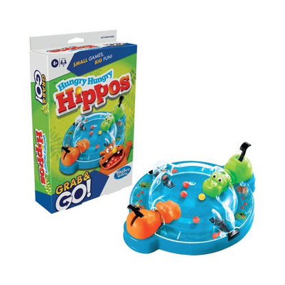 Hasbro Grab & Go - Hungry Hungry Hippos