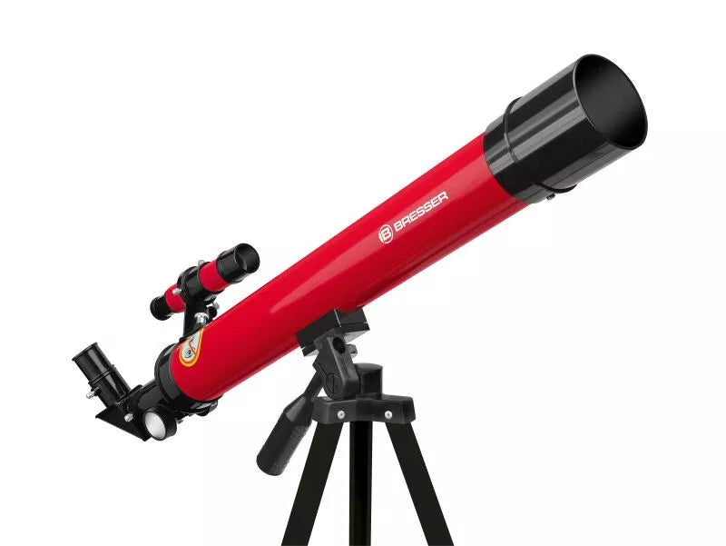 Bresser Refractor Telescope 45/600 AZ Red