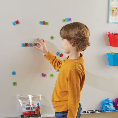 Learning Resources Hand2Mind Phonics WordBuilding Magnetic Tiles