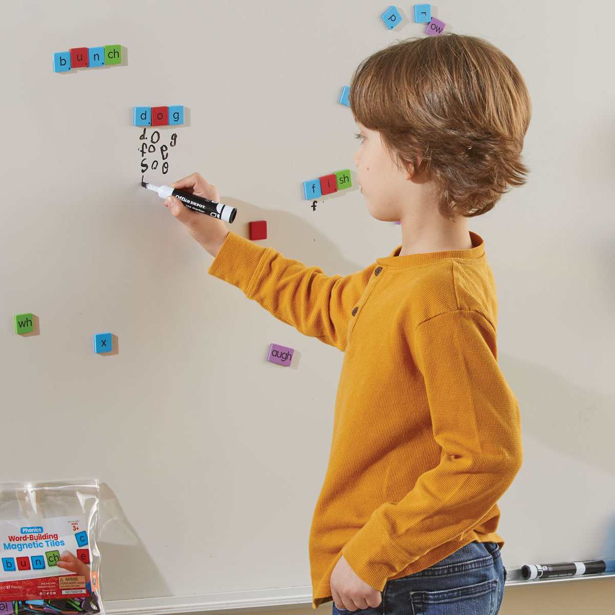 Learning Resources Hand2Mind Phonics WordBuilding Magnetic Tiles