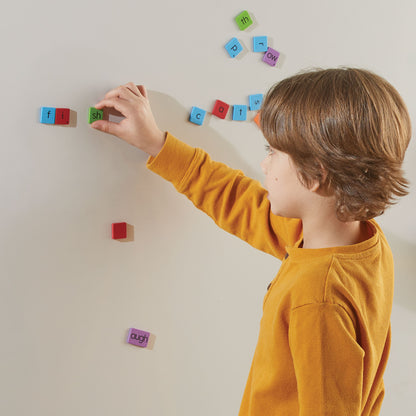 Learning Resources Hand2Mind Phonics WordBuilding Magnetic Tiles