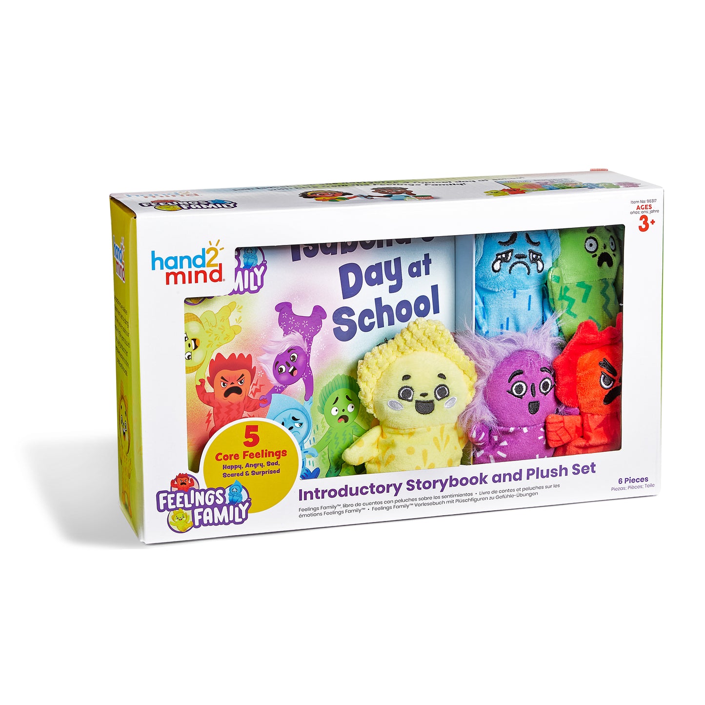 Learning Resources Meet the Feelings Family™ Book Set (w plush)