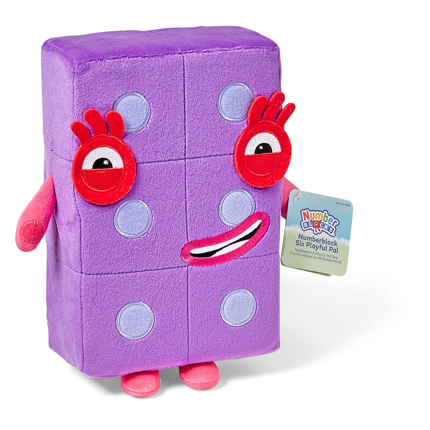 Learning Resources Numberblocks™ Numberblock Six Playful Pal