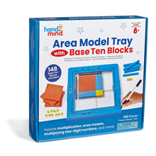 Learning Resources Area Model Tray with Base Ten Blocks